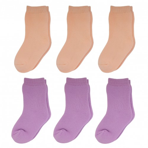 Yalion® 6 Pairs of Baby socks children half-plush warm sole