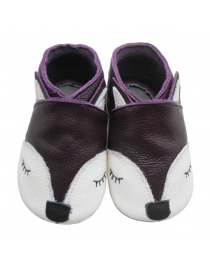 Yihakids® Baby genuine leather Shoes Soft Soles Fox