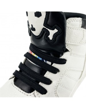 Yalion® Baby Shoes Sneakers Skull White